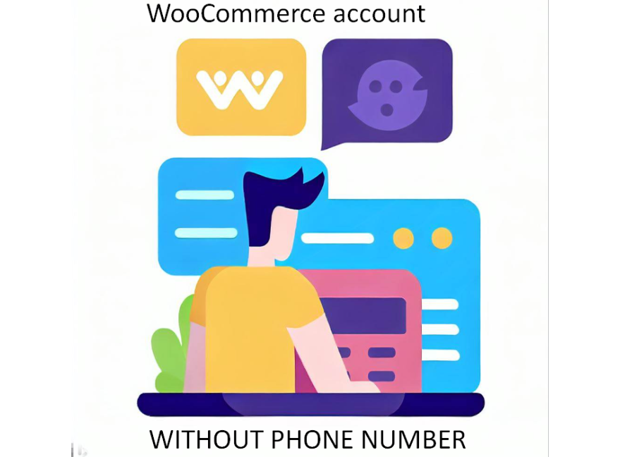 WOOCOMMERCE LOGIN with fake number