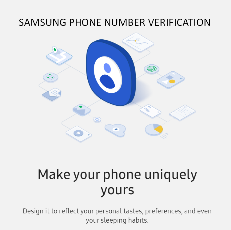 login into samsung account without phone number