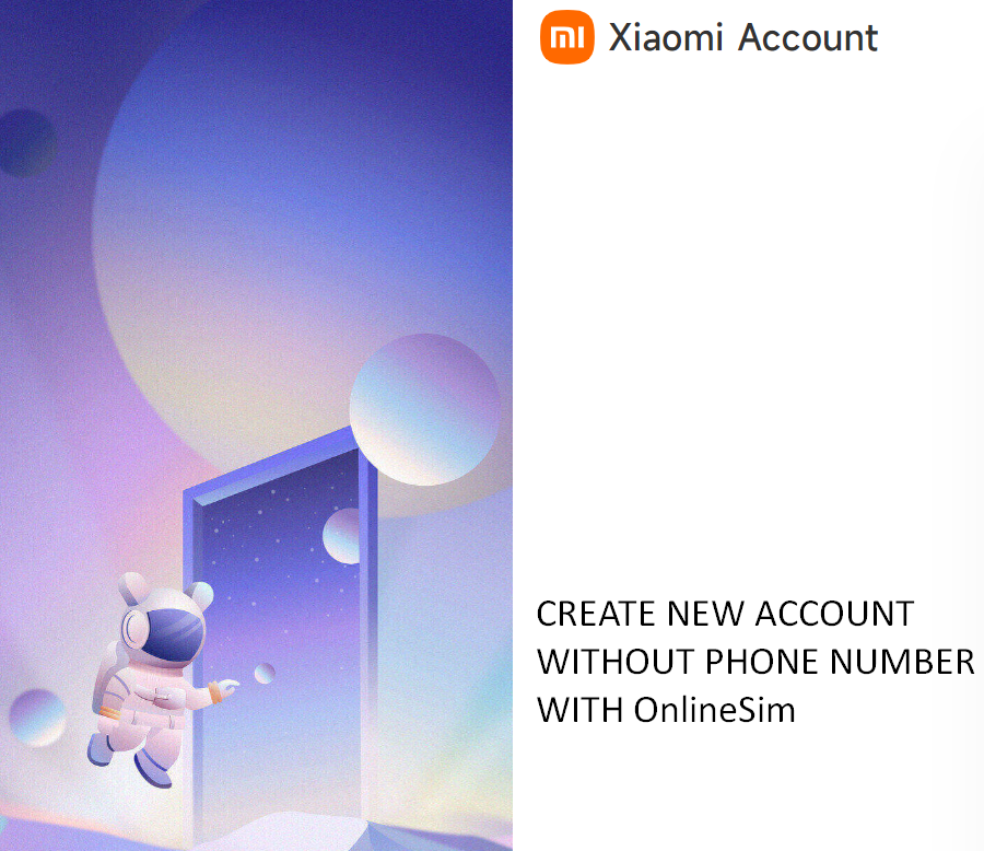 Xiaomi login without phone number